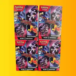 Pokemon Scarlet and Violet Destined Rivals Booster Bundle Lot of 4 - NEW SEALED - Image 1