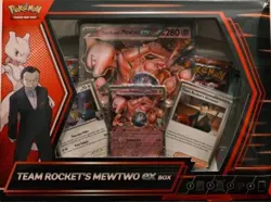 *SEALED* Pokemon TCG Team Rocket's Mewtwo EX Box - Destined Rivals x2 - Image 2