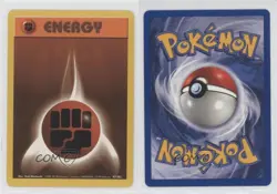 Fighting Energy Pokemon Base Set #97 1999 0p6 - Image 3