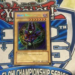 Yugioh Dark Magician BPT-007 Secret Rare LP - Image 1