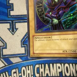 Yugioh Dark Magician BPT-007 Secret Rare LP - Image 4