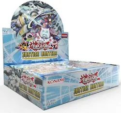 YuGiOh Justice Hunters Booster Display Box (24 packs) - Image 1