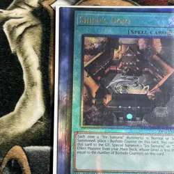 Shien's Dojo RA04-EN088 Ultimate Rare 1st Ed NM MISPRINT Miscut YuGiOh - Image 2