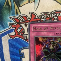 Yugioh Mask Of Restrict LON-018 Ultra Rare 1st Ed LP - Image 5