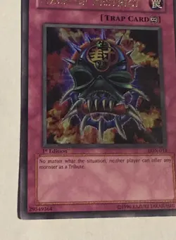 Yugioh Mask Of Restrict LON-018 Ultra Rare 1st Ed LP - Image 2