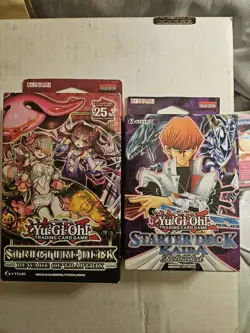 Yugioh ×2 Decks, Kaiba Reloaded Deck + Beware Of The Traptrix 1st Edition - Image 1