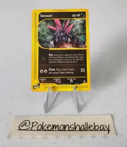 Sneasel 110/147 - Aquapolis Set *NM* Common Pokemon Card - Image 1