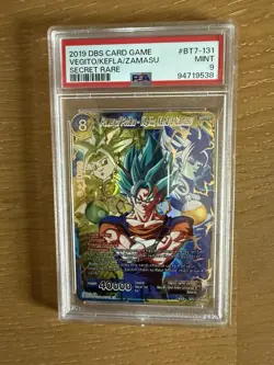 2019 Dragon Ball S Power of Potara PSA 9 Mint Trading Card - Image 1