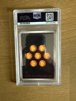 2019 Dragon Ball S Power of Potara PSA 9 Mint Trading Card - Image 2