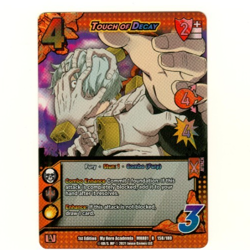 Touch Of Decay #158 MHA01 Foil 1st Edition My Hero Academia UniVersus Card - Image 3