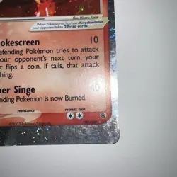 Magmar ex 100/109 Holo Rare Ruby and Sapphire Pokemon Card HP - Image 4