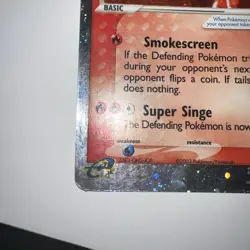 Magmar ex 100/109 Holo Rare Ruby and Sapphire Pokemon Card HP - Image 5