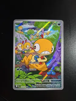 Pokemon White Flare Scraggy Illustration Card 138/086 English NM Holo - Image 1
