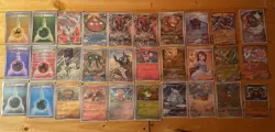 ⚡🔥 Pokemon Card Lot - Black Bolt & White Flare - About L150 Value! 🔥⚡ - Image 1