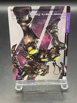 Carddass GUNDAM CARD COLLECTION GQuuuuuuX BANDAI 017 Pomeranian's Zaku - Image 4