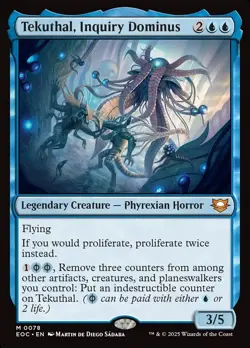 MTG Commander EOE M Tekuthal, Inquiry Dominus #0078 - Image 1