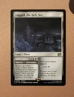MTG Ishgard, the Holy See x1 NM from Final Fantasy - Image 1