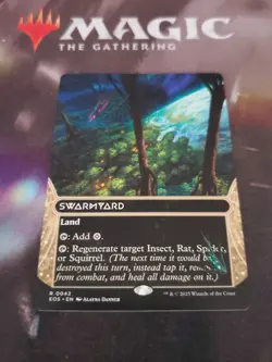 Mtg. Swarmyard. #42. Borderless. Edge of Eternities. Pack Fresh - Image 1
