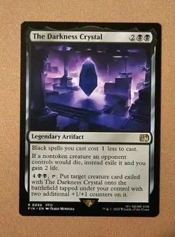 MTG The Darkness Crystal x1 NM from Final Fantasy - Image 1