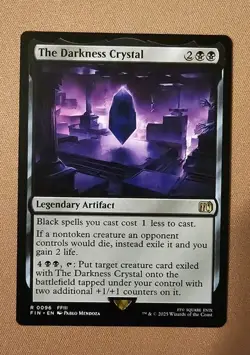MTG The Darkness Crystal x1 NM from Final Fantasy - Image 3