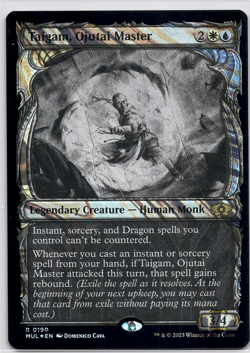 Taigam, Ojutai Master (Halo Foil) [March of the Machine] (MOM) [MTG] Magic - Image 1