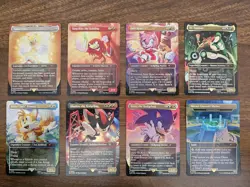 MTG Secret Lair x Sonic Friends & Foes - FOIL OPENED - - Image 4