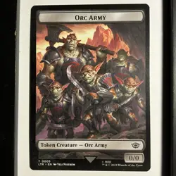 MTG Orc Army The Lord Of The Rings #0005 Regular (Token) - Image 1