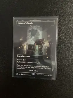 MTG Magic the Gathering NM Dracula’s Tomb Phyrexian Tower Secret Lair 208 - Image 1