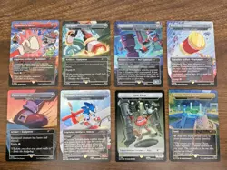 MTG Secret Lair x Sonic Turbo Gear - FOIL OPENED - - Image 4