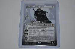 MTG magic EDGE OF ETERNITIES eoe mythic TEZZERET CRUEL CAPTAIN #287 borderless - Image 1