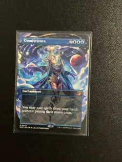 MTG Magic the Gathering Anime Omniscience 0070 Wilds of Eldraine Enchanting Tale - Image 1