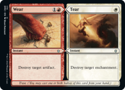 1 x Wear // Tear - Commander: Dominaria United - NM-Mint - MTG - Image 1