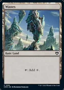 1 x Wastes (1056) - Commander Masters - NM-Mint - MTG - Image 1