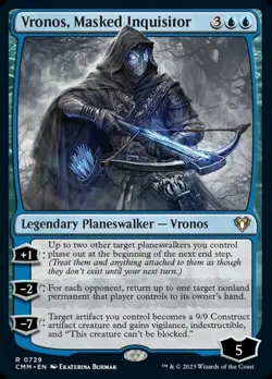 1 x Vronos, Masked Inquisitor - Commander Masters - NM-Mint - MTG - Image 1