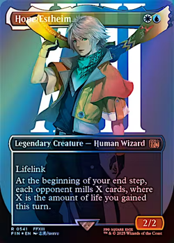 v1Hope Estheim Borderless Surge Foil Mythic [NM] - MTG FIN - Image 1