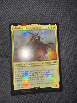 MTG Abaddon the Despoiler Foil Card - Image 1
