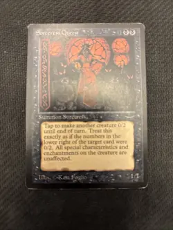 Sorceress Queen Arabian Nights Mtg MP - Image 1