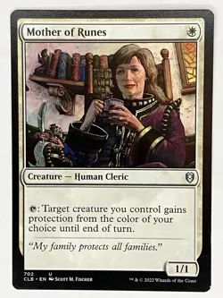 Mother of Runes NM Commander Legends: Battle for Baldur's Gate 702 MTG Regular - Image 1