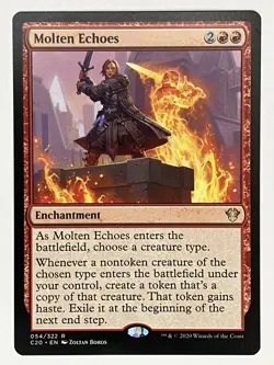 Molten Echoes NM Commander 2020 054/322 MTG Magic Regular - Image 1