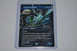 MTG magic EDGE OF ETERNITIES eoe mythic QUANTUM RIDDLER #318 borderless - Image 1