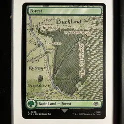 MTG Forest The Lord Of The Rings #280 Full Art Regular (Land) - Image 1