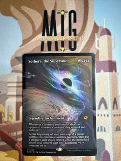 Sothera the Supervoid ✨ Showcase Borderless FOIL ✨ MTG NM Edge of Eternities - Image 1