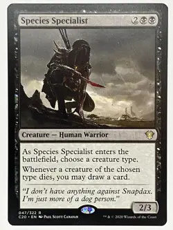 Species Specialist NM Commander 2020 047/322 MTG Magic Regular - Image 1