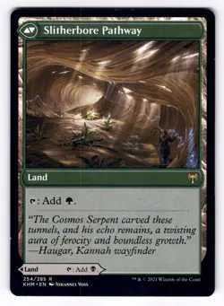 Darkbore Pathway LP Kaldheim 254/285 MTG Magic Regular - Image 2