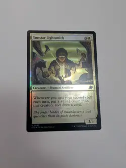 MTG - Sunstar Lightsmith (Foil) - Edge of Eternities NM/M Condition - Image 1