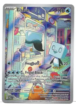 Eiscue 205/193 Sv02: Paldea Evolved Holo Illustration Rare Pokemon TCG - NM - Image 1