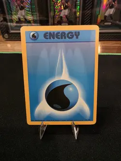 1999 Pokemon Trainer Deck B Water Energy #102 Misty's Deck - Image 1