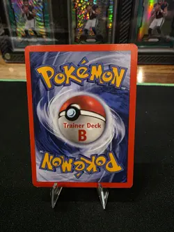 1999 Pokemon Trainer Deck B Water Energy #102 Misty's Deck - Image 2