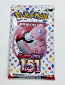 NEW Pokemon 151 Booster Pack - English - 10 Cards - Factory Sealed - Image 1