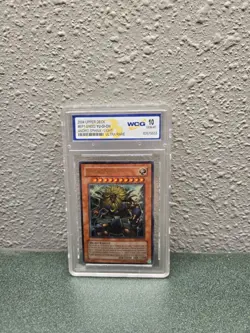 YuGiOh Andro Sphinx #EP1-EN002 Graded WCG 10 Gem Mint 2004 Upper Deck. - Image 1